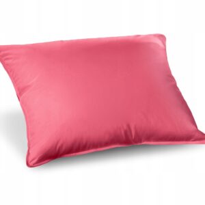 Poduszka półpuchowa 50x60 różowa 0,9 kg naturalny wsad 100% bawełna Inlet AMW