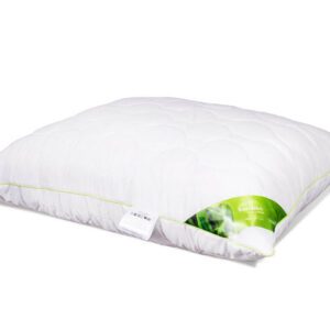 Poduszka antyalergiczna 40x40 Bamboo pikowana 200 g biała AMZ z zamkiem