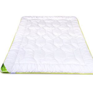 Kołdra antyalergiczna 200x220 Bamboo letnia 900 g biała AMZ