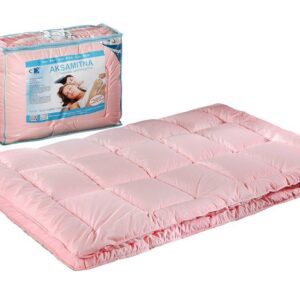 Kołdra antyalergiczna 160x200 Aksamitna różowa 1,4kg 100% microfibra AMW