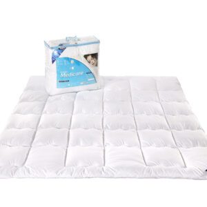 Kołdra antyalergiczna 200x220 Medicare Duo 100% Microfibra biała AMW