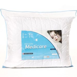 Poduszka antyalergiczna 40x40 Medicare 100% Microfibra biała AMW