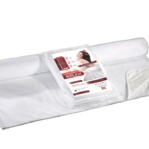 Podkład na materac 60x120 Rizo nieprzemakalny z ceratą biały AMW