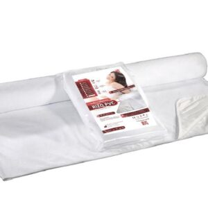 Podkład na materac 70x140 Rizo nieprzemakalny z ceratą biały AMW