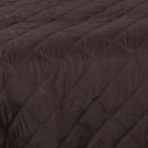 Poszewka dekoracyjna Tereska 40x40 Brązowa