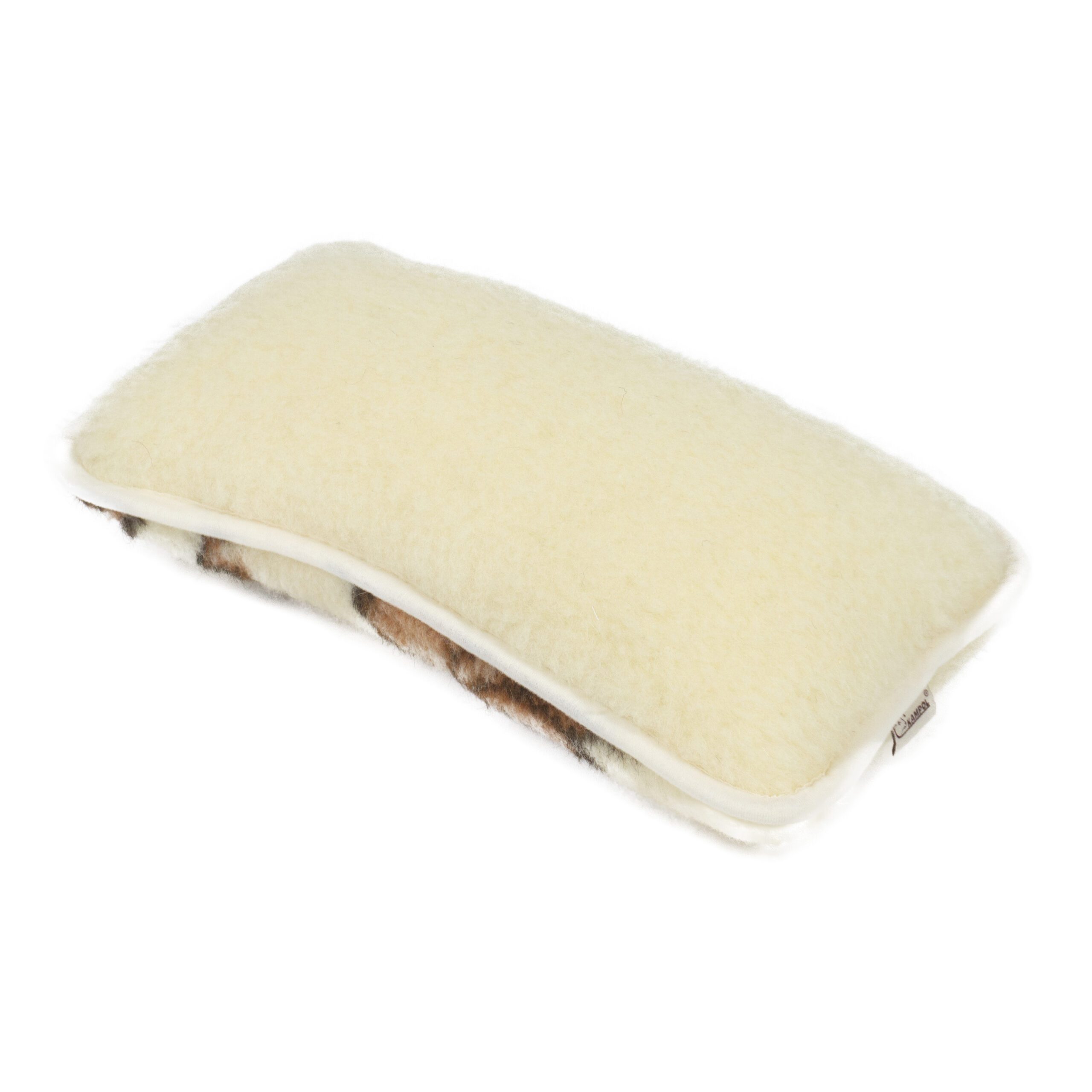 Podpora karku i szyi 20x40 z zamkiem poduszka wełniana - obrazek 3