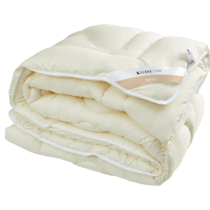 Kołdra wełniana 135x200 Merino Wool ekri 100% naturalna wełna owcza Inter Widex