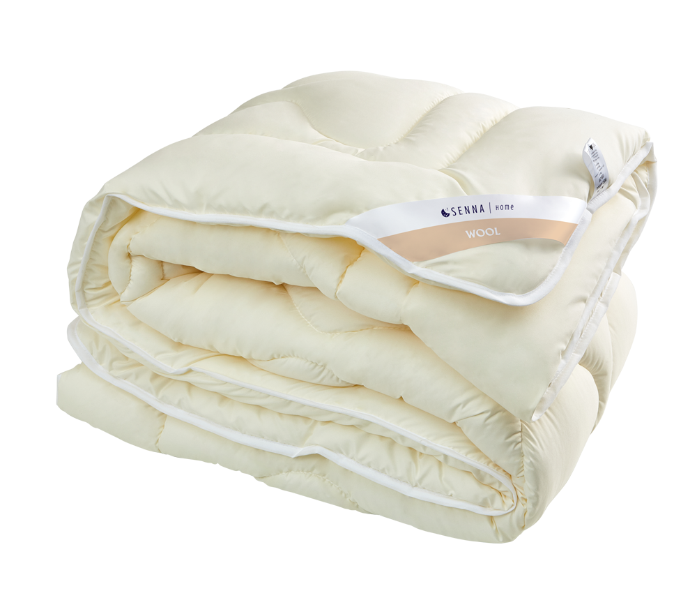 Kołdra wełniana 155x200 Merino Wool ekri 100% naturalna wełna owcza Inter Widex