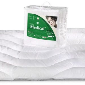 Kołdra antyalergiczna 160x200 Medical letnia biała AMW