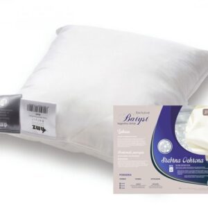 Poduszka antyalergiczna 40x40 Batyst gładka 250g biała AMZ
