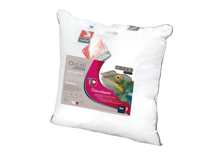 Poduszka antyalergiczna 50x60 Outlast gładka 550 g biała AMZ - obrazek 3