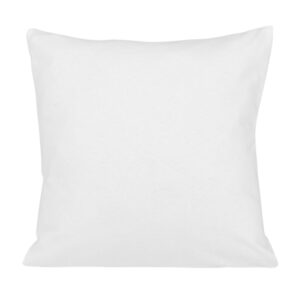 Poszewka jersey 40x40 001 biała jednobarwna Darymex