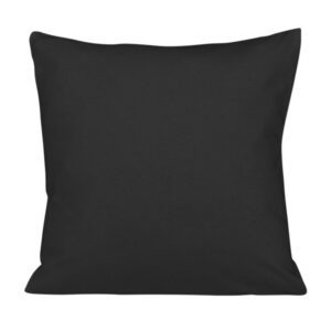 Poszewka jersey 40x40 027 czarna jednobarwna Darymex