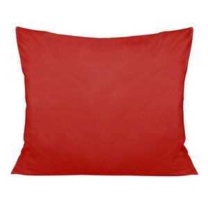 Poszewka satynowa 50x60 czerwona 029 jednobarwna Darymex