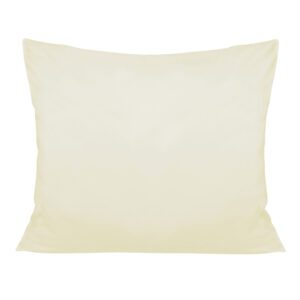 Poszewka satynowa 70x80 kremowa 155 jednobarwna Darymex