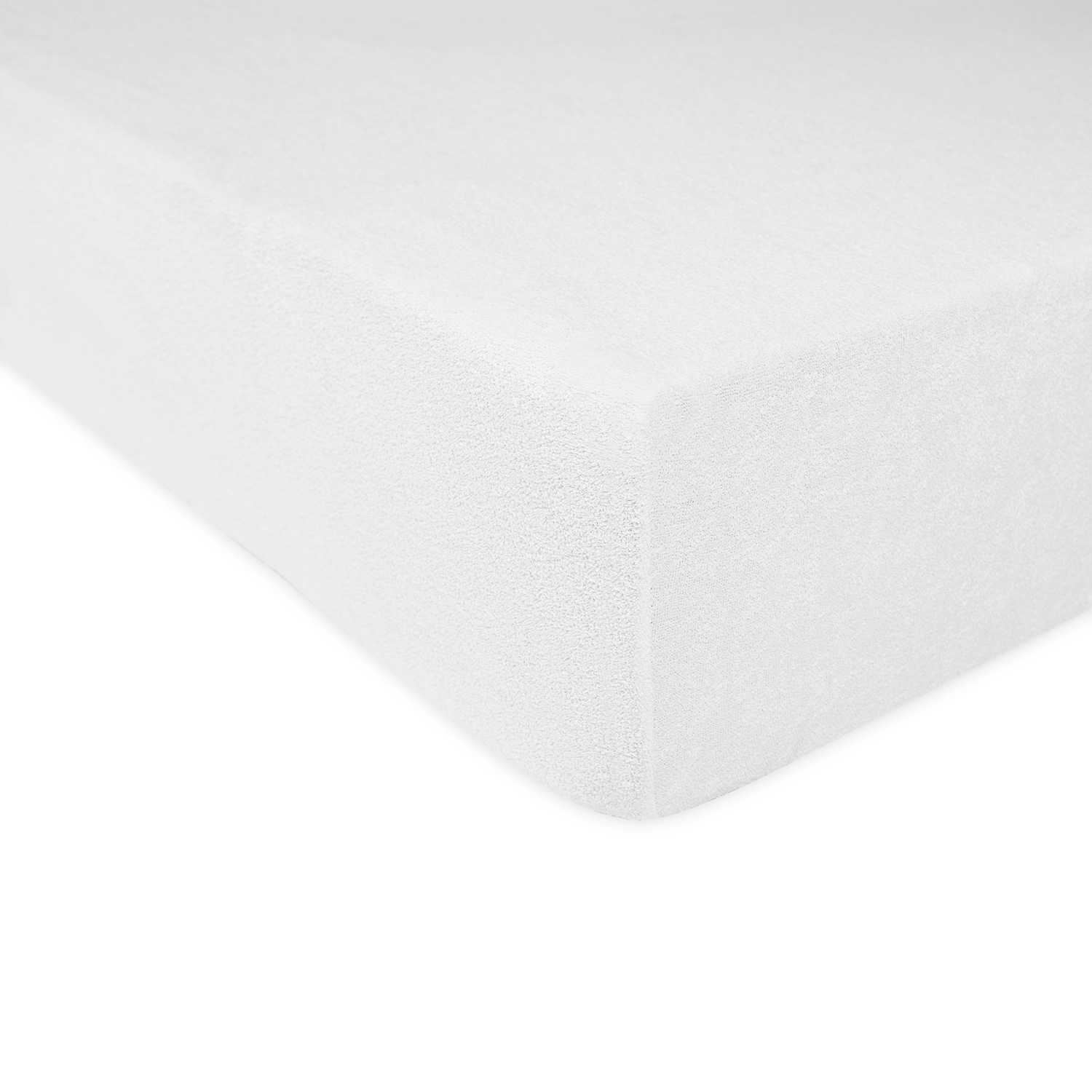 Prześcieradło frotte z gumką 160x200 001 białe Darymex - obrazek 4