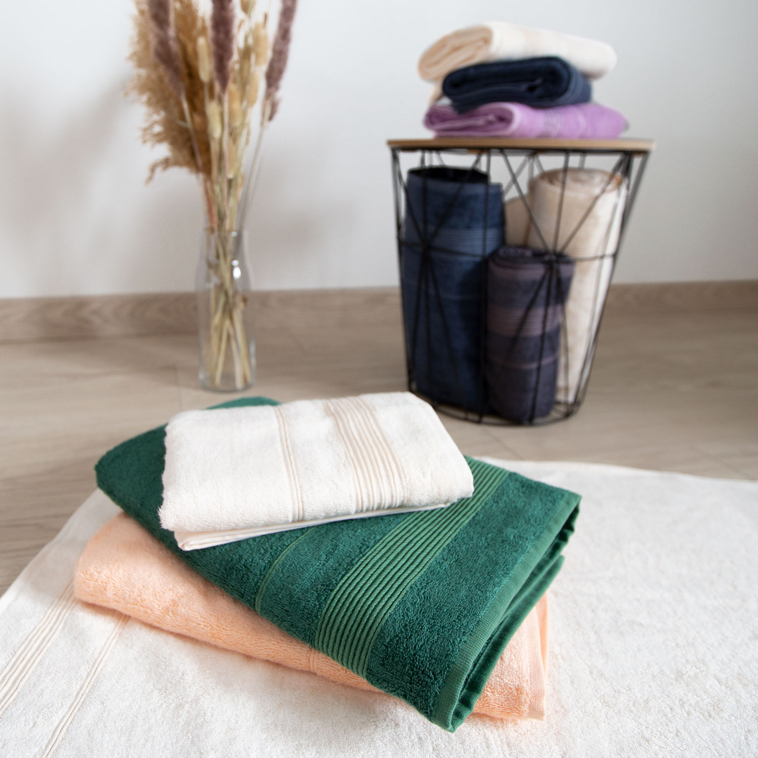 Ręcznik Moreno 50x90 Bamboo kremowy 500g/m2 Darymex - obrazek 6