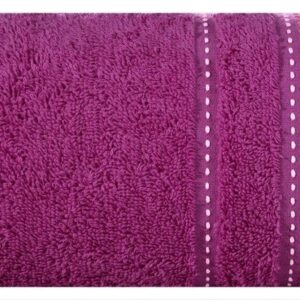 Ręcznik Pola 30x50 14 liliowy frotte 500 g/m2 Eurofirany