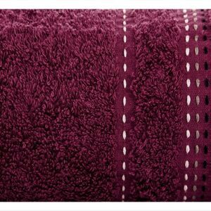 Ręcznik Pola 30x50 24 bakłażanowy frotte 500 g/m2 Eurofirany