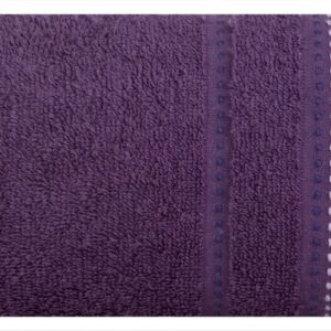 Ręcznik Pola 50x90 11 śliwkowy frotte 500 g/m2 Eurofirany