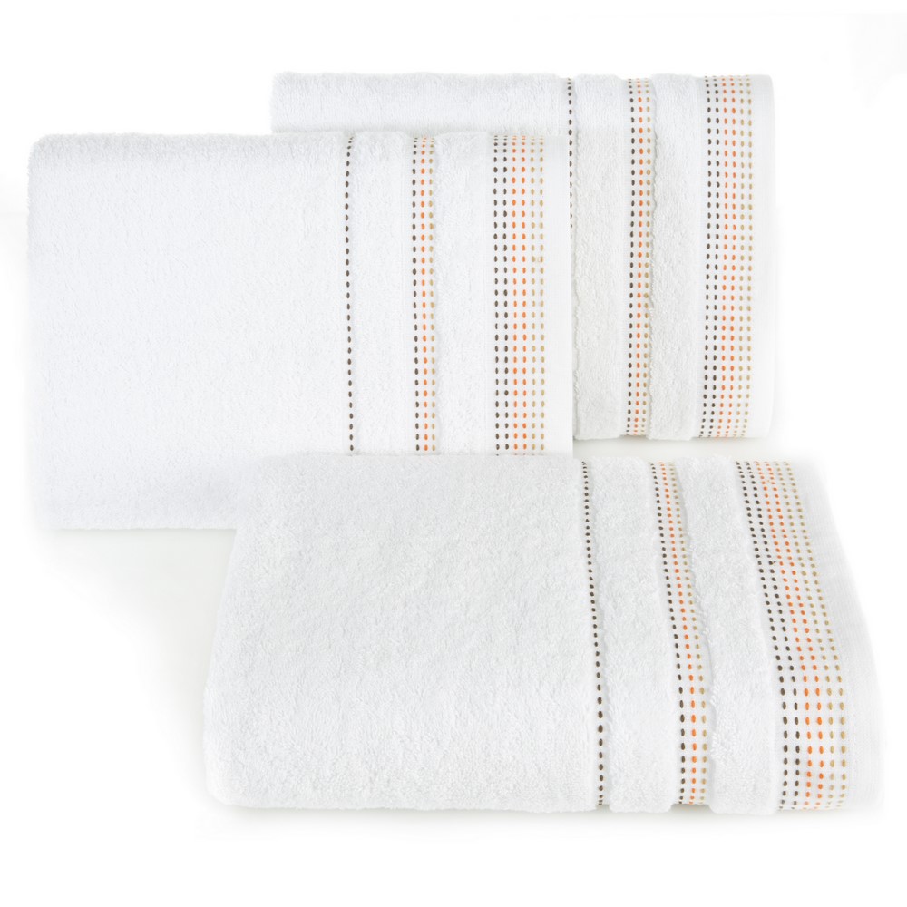 Ręcznik Pola 50x90 19 biały frotte 500 g/m2 Eurofirany - obrazek 2
