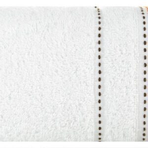 Ręcznik Pola 50x90 19 biały frotte 500 g/m2 Eurofirany