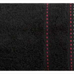 Ręcznik Pola 50x90 21 czarny frotte 500 g/m2 Eurofirany
