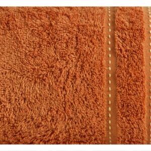 Ręcznik Pola 70x140 04 pomarańczowy frotte 500 g/m2 Eurofirany