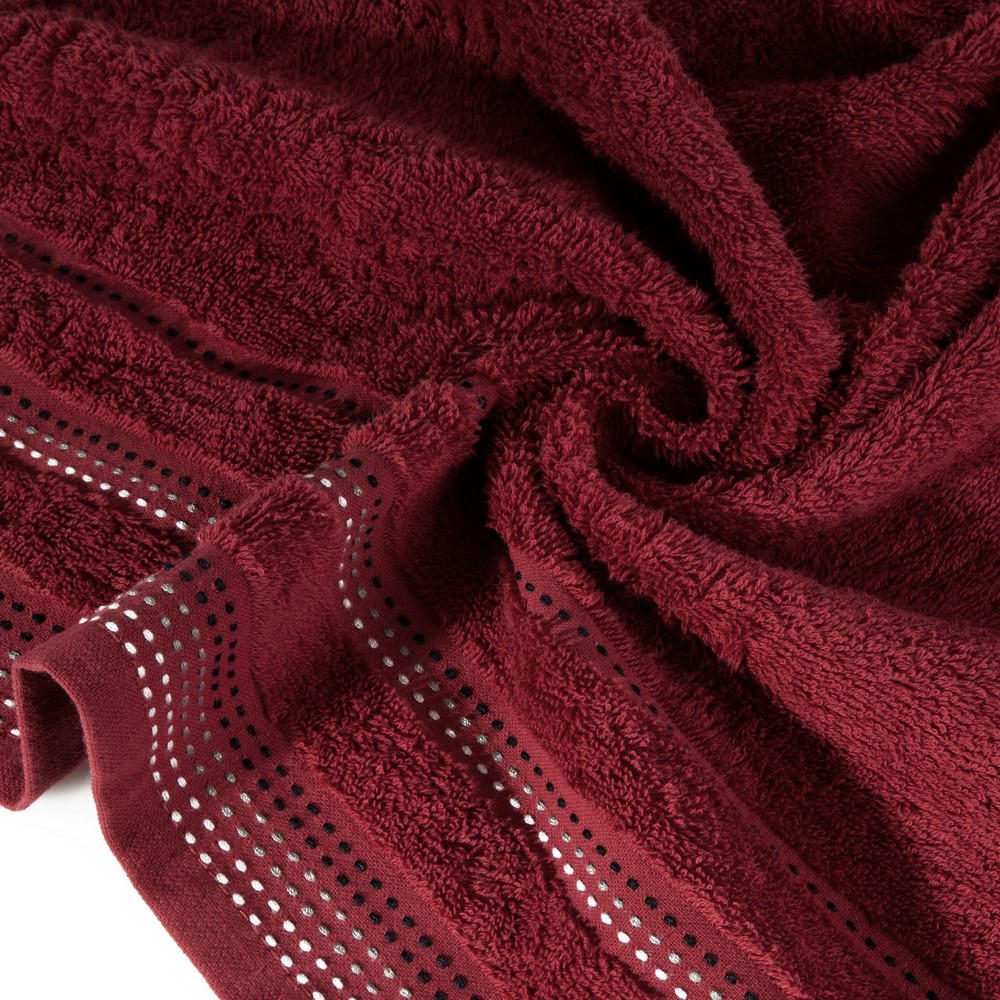 Ręcznik Pola 70x140 20 bordowy frotte 500 g/m2 Eurofirany - obrazek 4