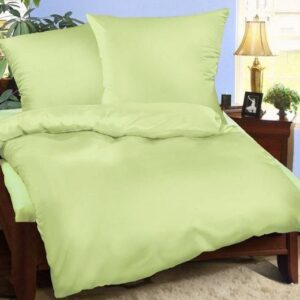 Pościel bawełniana 200x220 Jednobarwna Seledynowa