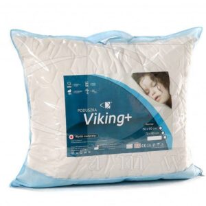 Poduszka antyalergiczna 40x40 Viking Plus 0,25 kg ekrii 100% microfibra AMW