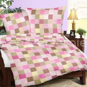 Poszewka z kory 40x40 96/4 Paczłork różowy ciemny