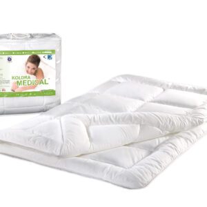 Kołdra antyalergiczna 140x200 Medical 1,10 kg biała AMW