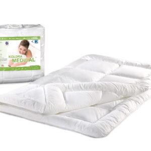 Kołdra antyalergiczna 160x200 Medical 1,20 kg biała AMW