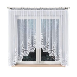 Firana 300x160 Berenika biała żakardowa gotowa