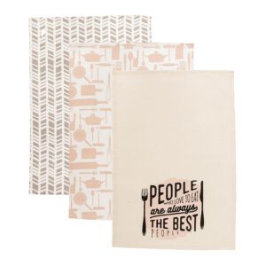 Komplet ścierek kuchennych 3szt. 40x60 Best People