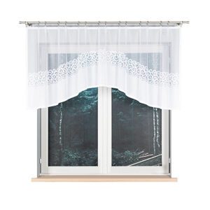 Firana 250x90 Daniela biała żakardowa gotowa