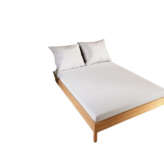 DREAMY PREMIUM Prześcieradło frotte z gumką, szerokość 160 x wysokość 200cm, kolor 001 biały 100034/FRG/001/160200/1