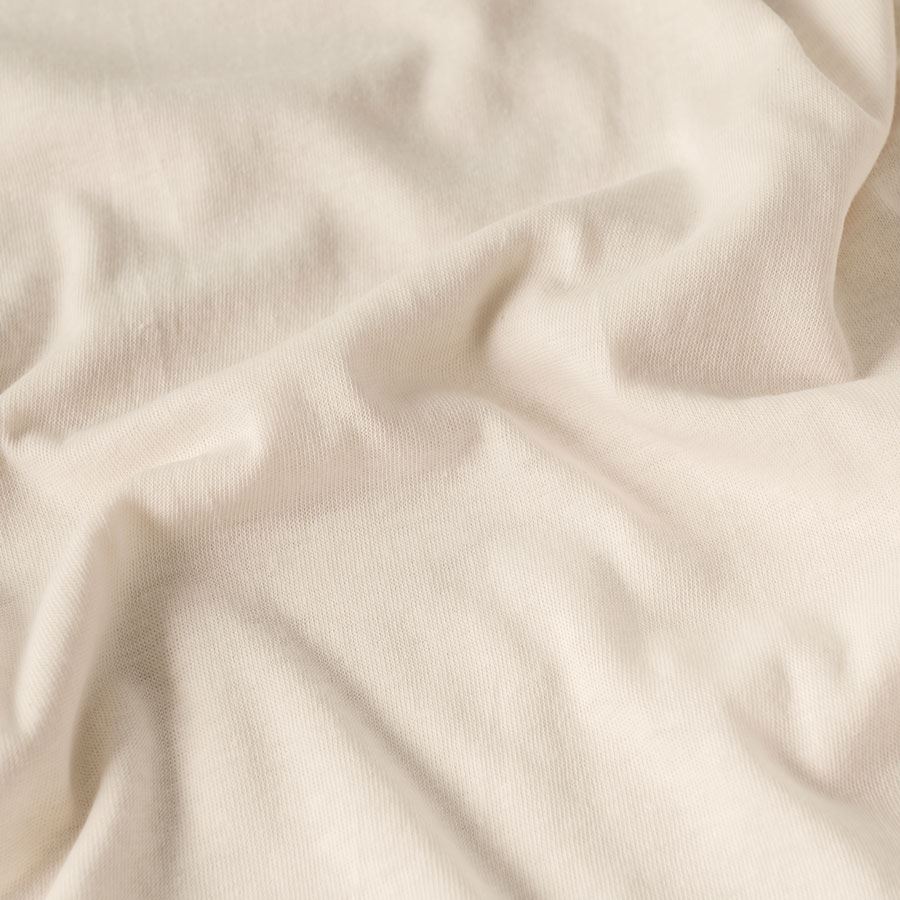 Prześcieradło jersey z gumką 90x200 Dreamy Premium kremowe 100033/JEG/012/090200/1 - obrazek 4