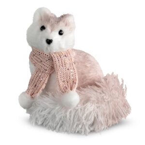 Figurka świąteczna Miś 19x11x24 biała 176 Eurofirany