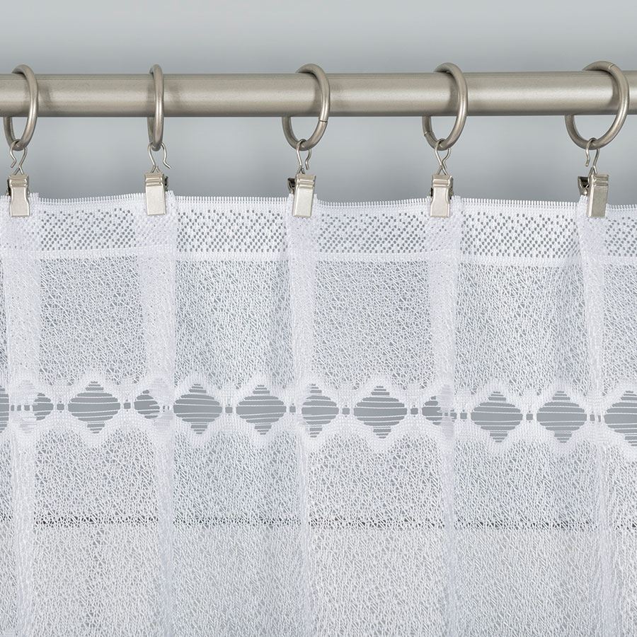 Firana 270x120 Filomena biała żakardowa gotowa - obrazek 5