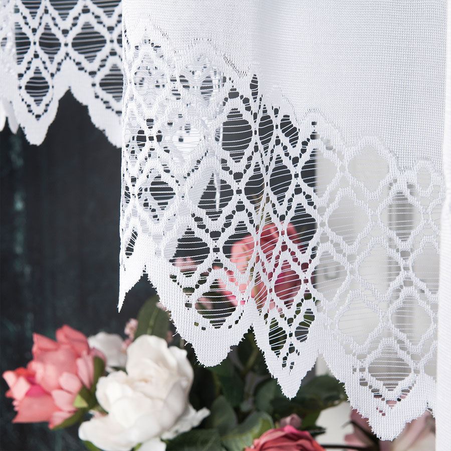 Firana 270x120 Filomena biała żakardowa gotowa - obrazek 6