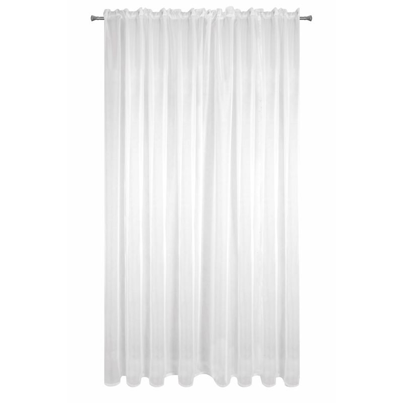 Firana gotowa lucy na taśmie 350x250 cm biały