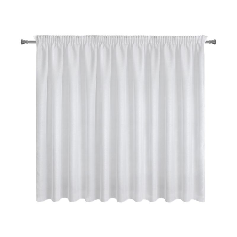 Firana gotowa rebecca na taśmie 400x150 cm biały