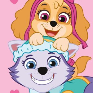 Koc polarowy 100x150 Psi Patrol różowy JF24