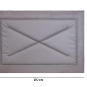 Legowisko mata dla psa 70x100 Milo szara wodoodporna Doggy