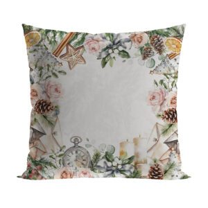 MAGIA ŚWIĄT Poszewka dekoracyjna VELVET, 40x40cm, kolor 001 biały