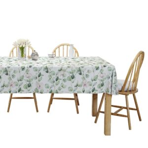 Obrus na stół 85x85 zielony liście 4272 A Panama 17