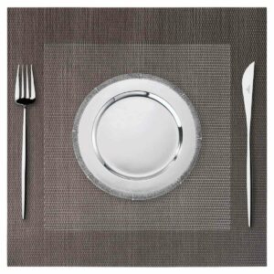 Podkładka na stół 35x35 Latte brązowa ciemna pod talerze