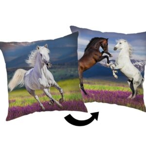 Poduszka dekoracyjna 40x40 Koń Konie Horse 02 JF24